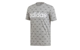 ADIDAS CAMISETA LINEAR GRAPHIC GRIS