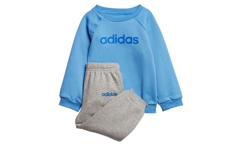 Adidas Chandal Linear Fleece Jogger Azul Gris Niño - Farbe: Eu 80Größe: HERREN- Erzeugniscode: 4061618838214
