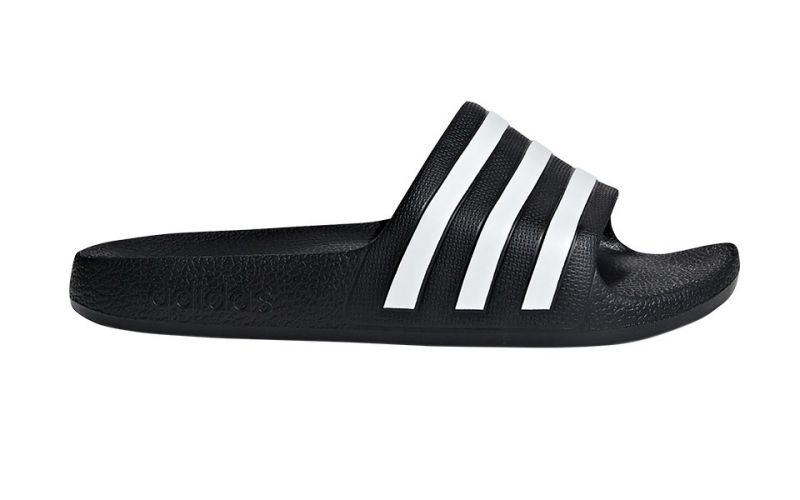 Claquettes Adilette Aqua Noir Blanc Enfant