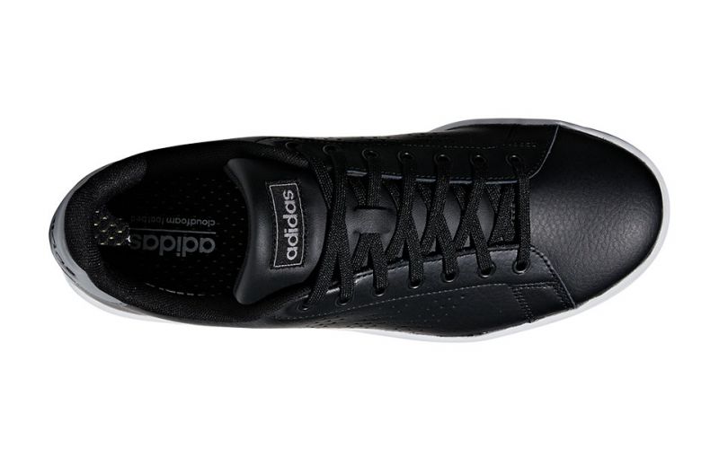 Poner la mesa en casa A escala nacional adidas Advantage Negro Blanco - Zapatillas de hombre