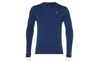ASICS CAMISETA SEAMLESS LS AZUL MARINO