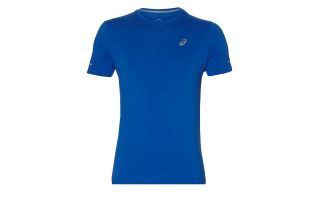 CAMISETA SEAMLESS SS AZUL