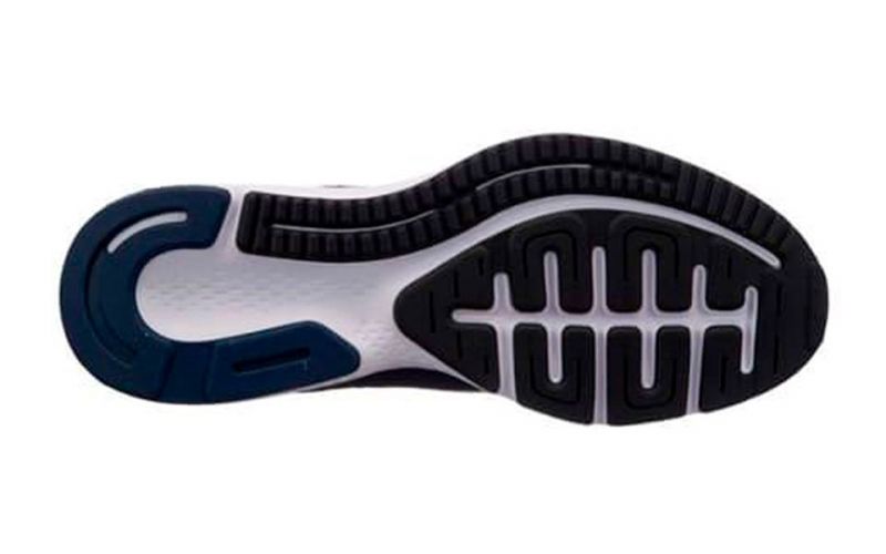 nike runallday navy blue running shoes