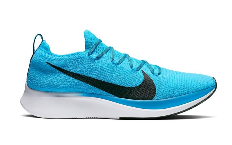 visto ropa Monografía virar Nike Zoom Fly Flyknit blue black - Resistant to wearing out