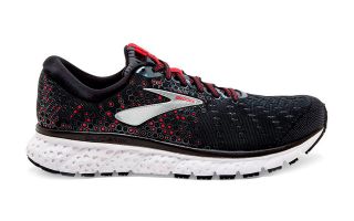 BROOKS GLYCERIN 17 NEGRO ROJO 1102961D021