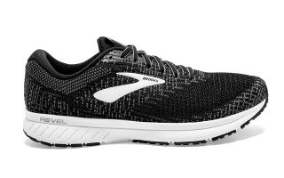 BROOKS REVEL 3 NEGRO BLANCO 1103141D012