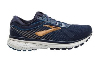 BROOKS GHOST 12 AZUL DORADO 1103161B489