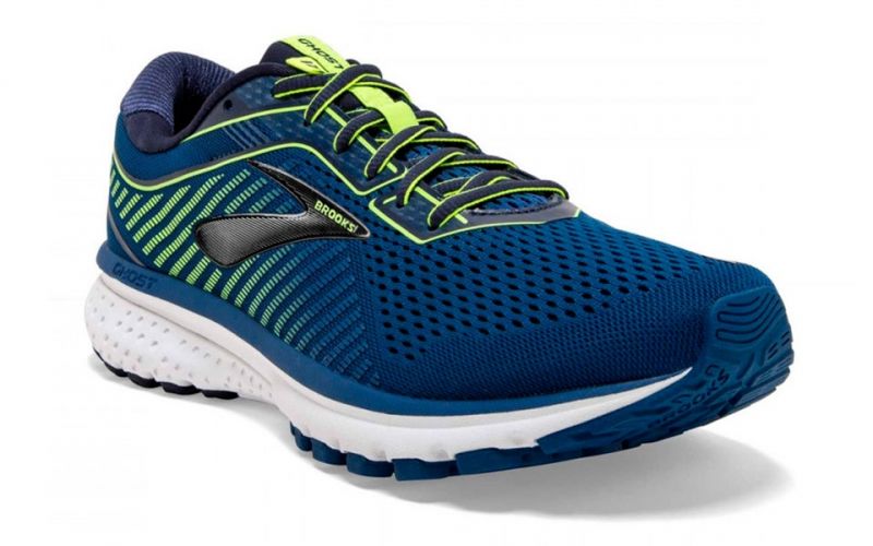 brooks navy blue shoes