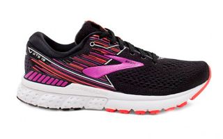 BROOKS ADRENALINE GTS 19 NEGRO MORADO CORAL MUJER 1202842E080