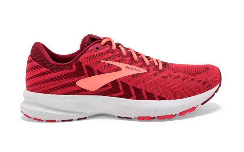 Brooks launch shop 6 red