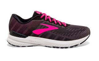 BROOKS RAVENNA 10 NEGRO ROSA MUJER 1202861B077