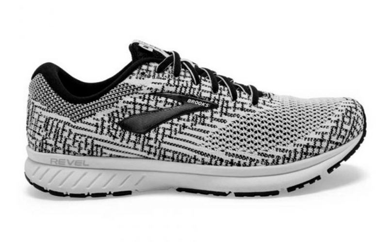 Brooks Revel 3 white black women Standard shape