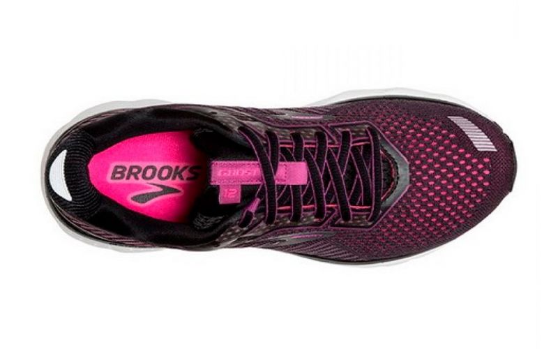 brooks ghost 12 black pink