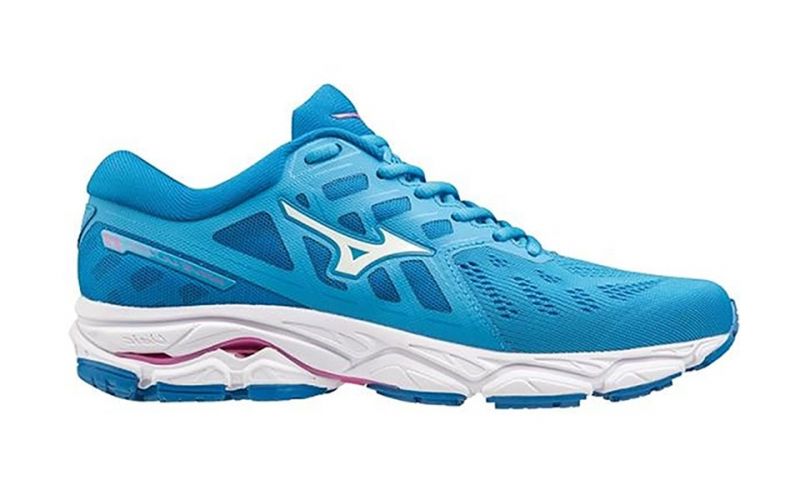 Mizuno Wave Ultima 11 Bleu Blanc Femme J1gd1909 02