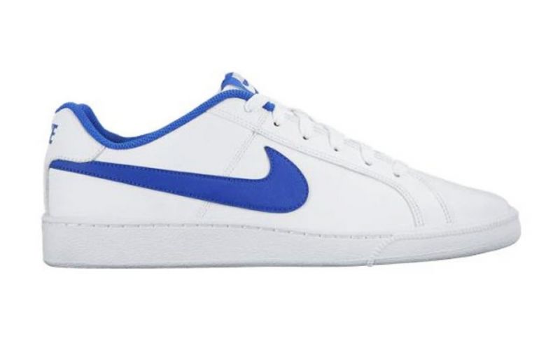 nike court royale white blue