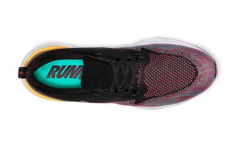 nike odyssey react flyknit 2 black university red