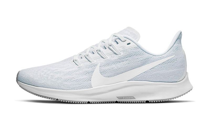 nike pegasus 36 blue and white