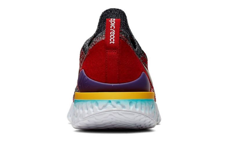 Epic react sales flyknit red