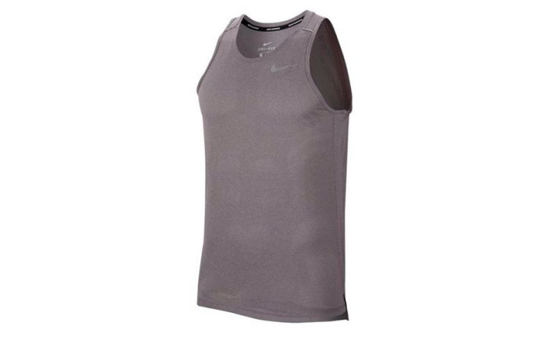 Nike Camiseta Sin Mangas Dry Cool Miler Gris - Farbe: Eu LGröße: HERREN- Erzeugniscode: 192500106518