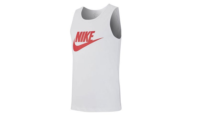 Nike Camiseta Sin Mangas Sportswear Blanco Rojo - Farbe: Eu MGröße: HERREN- Erzeugniscode: 191888615582