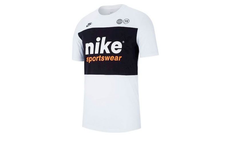 Nike Camiseta Sportswear Sznl Stmt 4 Blanco Negro - Farbe: Eu LGröße: HERREN- Erzeugniscode: 192500534656