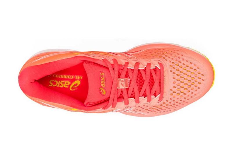 espina Colgar Contratar Asics Gel Cumulus 21 Coral Rosa Mujer - Zapatillas de running