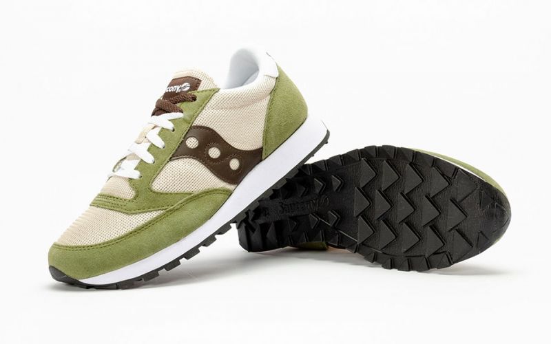 saucony jazz original vintage green