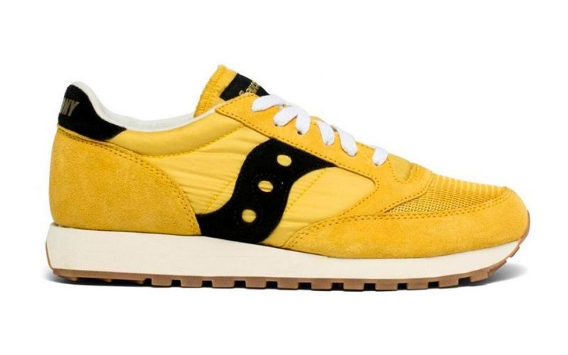 Saucony Jazz Original Vintage Amarillo Negro S70368-89 - Farbe: Eu 46.5Größe: HERREN- Erzeugniscode: 884506659289