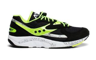 SAUCONY AYA NEGRO FLOR S70460-4