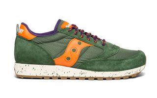 green and orange saucony