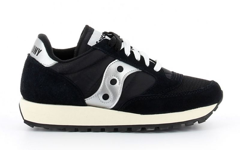 saucony jazz black and white