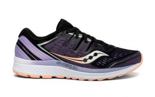 SAUCONY GUIDE ISO 2 NEGRO LILA MELOCOTON MUJER S10464-37
