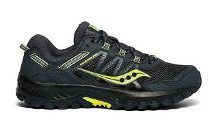 SAUCONY EXCURSION TR13 NEGRO AMARILLO FLOR S20524-3