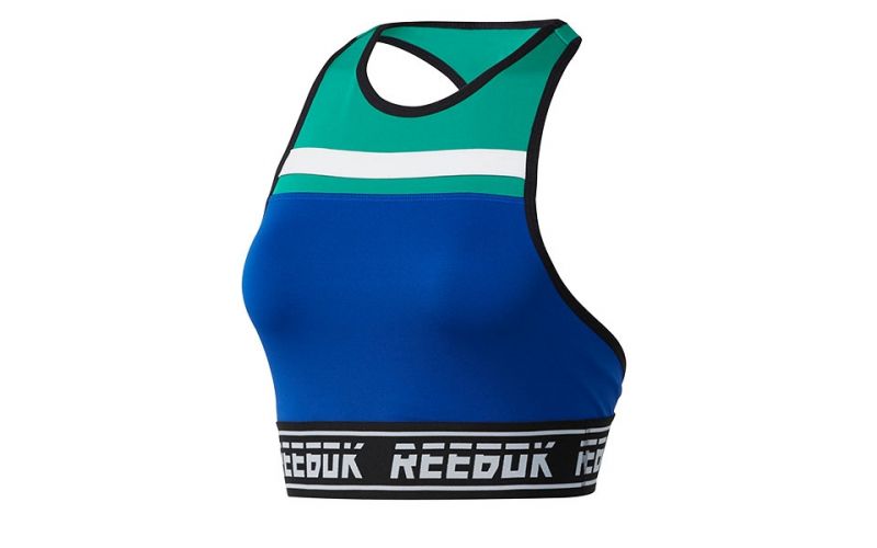 Reebok Sujetador Meet You There Azul Dy8114 - Farbe: Eu LGröße: DAMEN- Erzeugniscode: 4062049783654