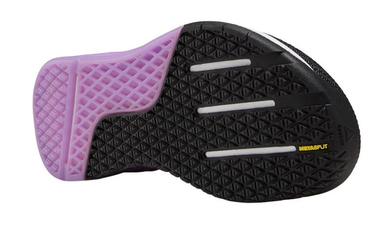 Reebok Crossfit Nano 9.0 negro lila mujer - soporte y