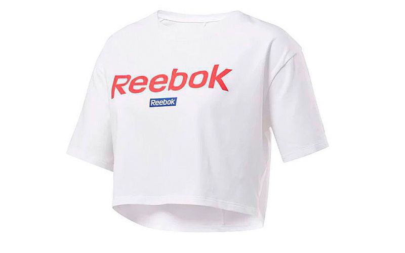 Reebok Camiseta Training Essentials Linear Logo Blanco Mujer - Farbe: Eu MGröße: DAMEN- Erzeugniscode: 4062049799136