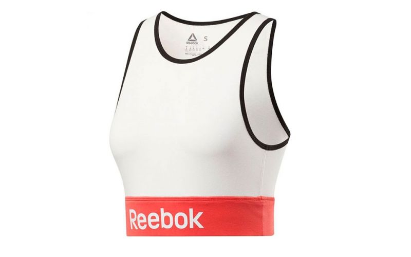 Reebok Sujetador Training Essentials De Bajo Impacto Blanco Mujer - Farbe: Eu LGröße: DAMEN- Erzeugniscode: 4060511745186