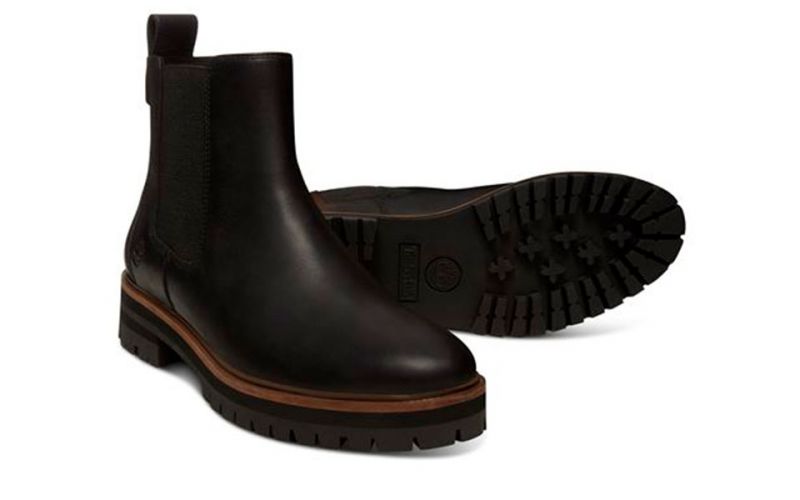Botas Timberland London Square Chelsea Negro Mujer - Gran estilo