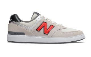 New Balance AM574 ALL COASTS SKATE STYLE BLANCO ROJO AM574WHR