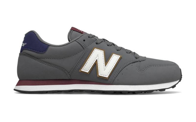 New Balance 500 Gris Blanco Gm500Wbg - Farbe: Eu 42.5Größe: HERREN- Erzeugniscode: 193362518891
