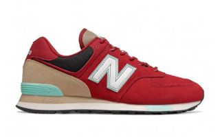 NEW BALANCE 574 ROJO ML574JHQ