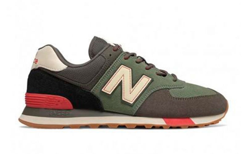 new balance 574 verdi e rosse