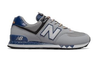 NEW BALANCE ML 574 GRIS AZUL MARINO ML574NFJ