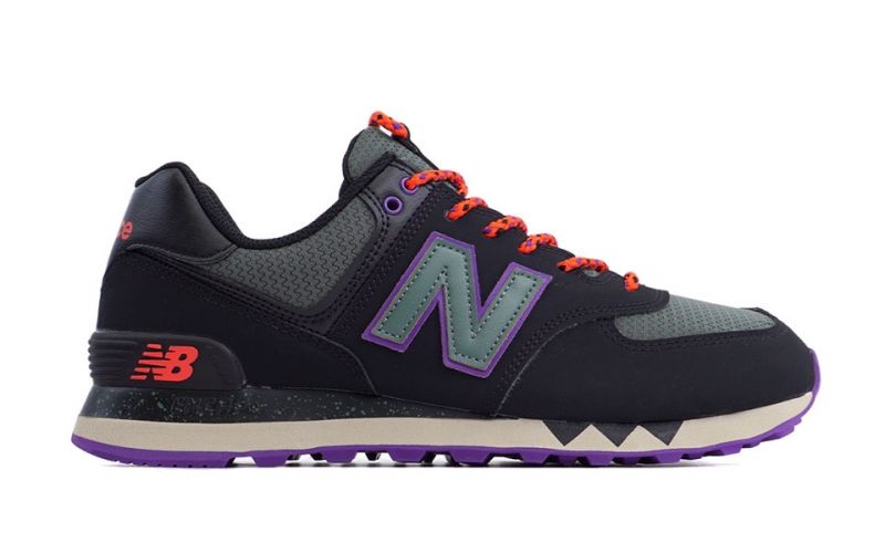 New Balance Ml574 Negro Morado Ml574Nfq - Farbe: Eu 45Größe: HERREN- Erzeugniscode: 193362341185