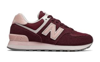 NEW BALANCE WL574 MUJER GRANATE ROSA WL574LDA
