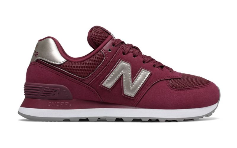 New Balance Wl574 Granate Mujer Wl574Wnl - Farbe: Eu 40.5Größe: DAMEN- Erzeugniscode: 193362364207