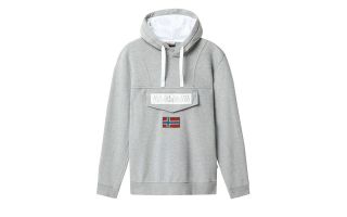 Napapijri SUDADERA BURGEE 2 GRIS CLARO