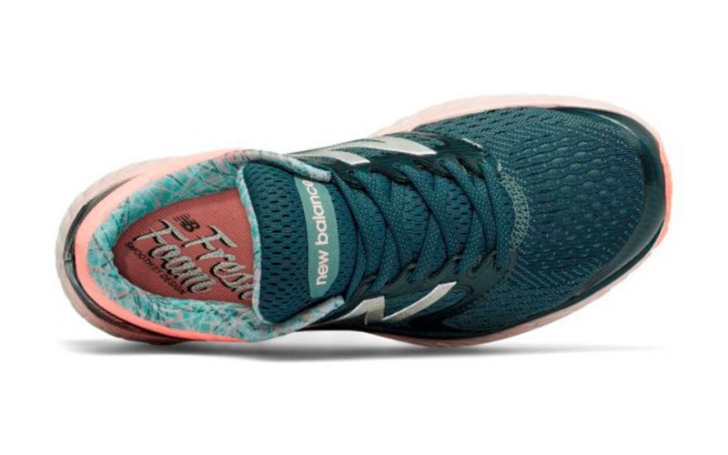 Geología enlazar absceso New Balance Fresh Foam 1080 V7 azul rosa mujer - Horma ancho