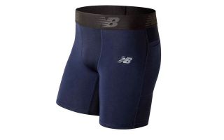 NEW BALANCE PANTALON CORTO CHALLENGE AZUL MARINO