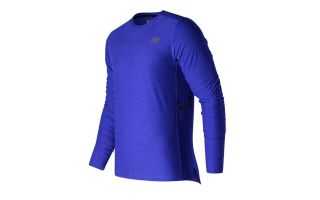 NEW BALANCE CAMISETA N TRANSIT AZUL